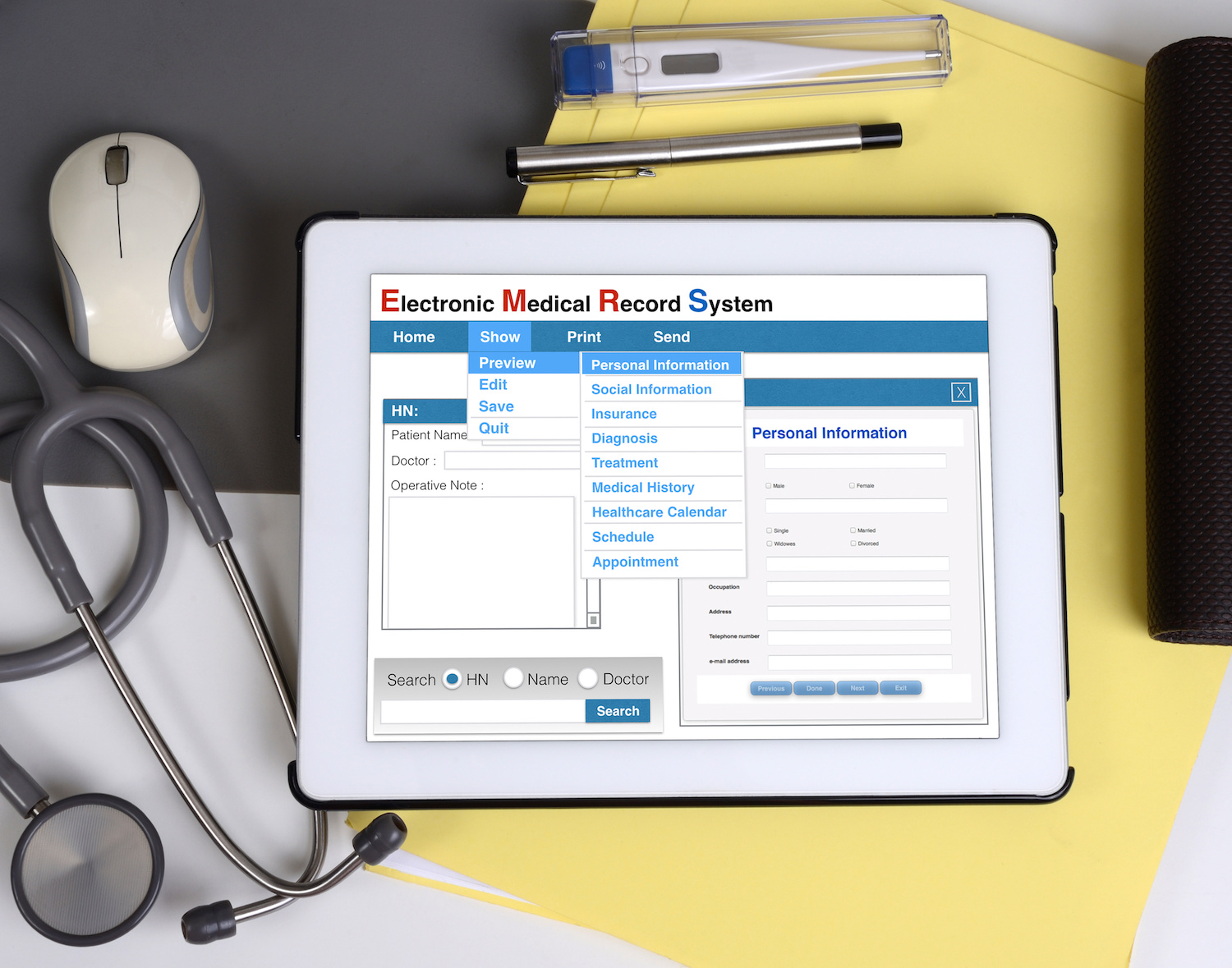 Hospital Ehr Practice Management Software